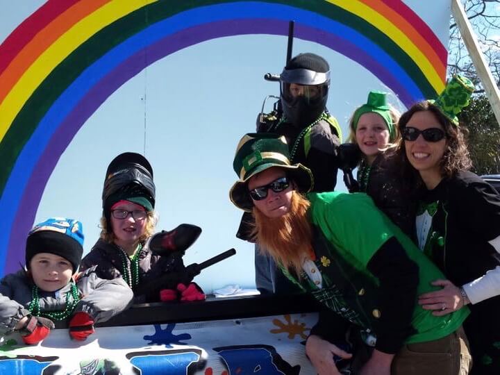 2017 OC Paintball Ocean City St. Patrick's Day Parade